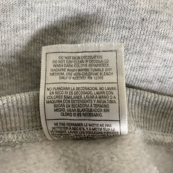 Vintage September 11 2001 Adult Sweatshirt L American Flag Never Forget (flawed) - Picture 10 of 12